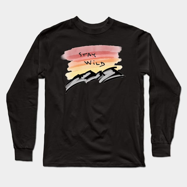 stay wild! Long Sleeve T-Shirt by pholange